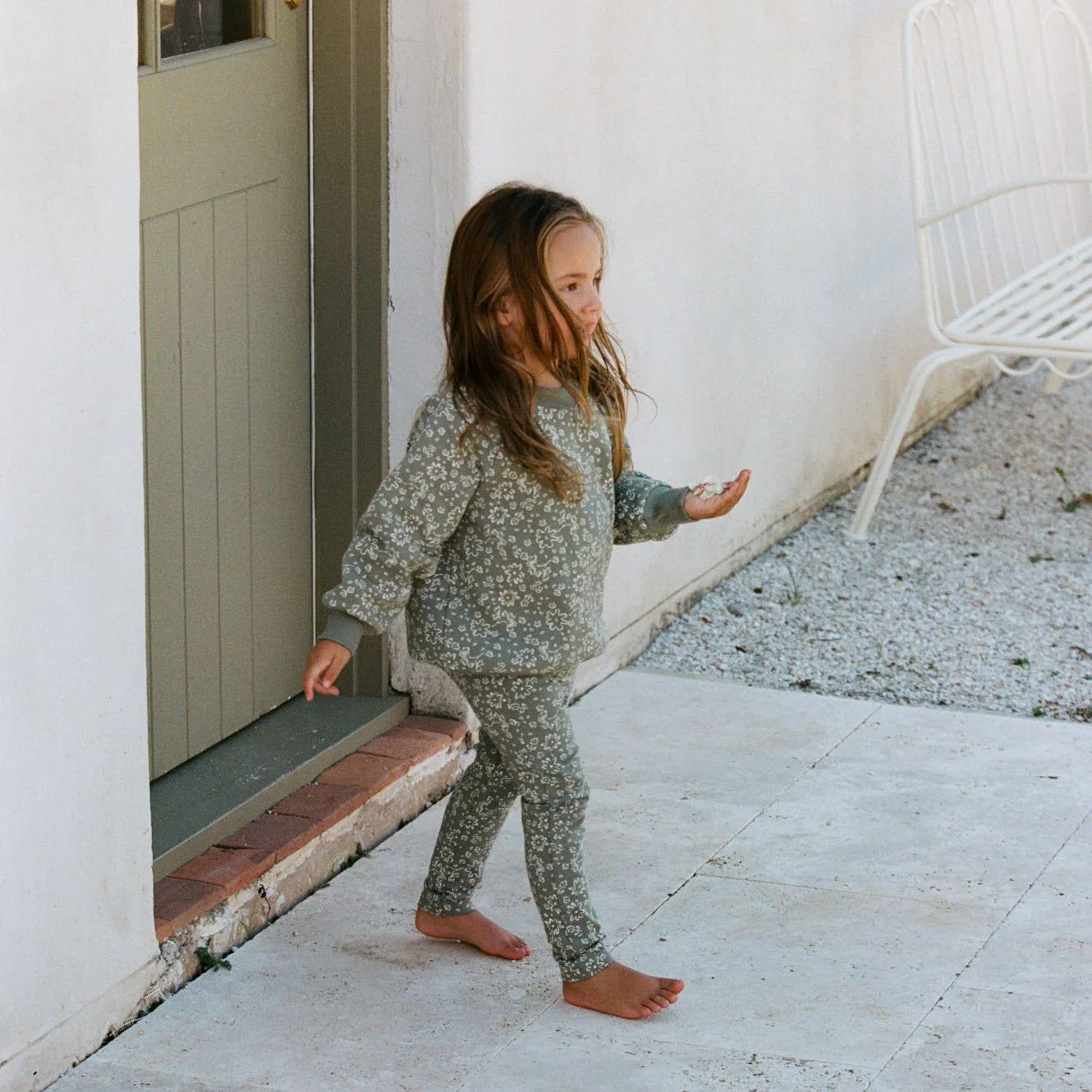 LEGGINGS - Bloomsbury Nettle Print | Nature Baby