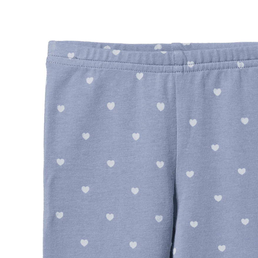 LEGGINGS - Hearts Bluebelle | Nature Baby