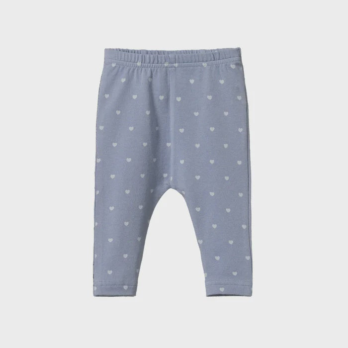 LEGGINGS - Hearts Bluebelle | Nature Baby