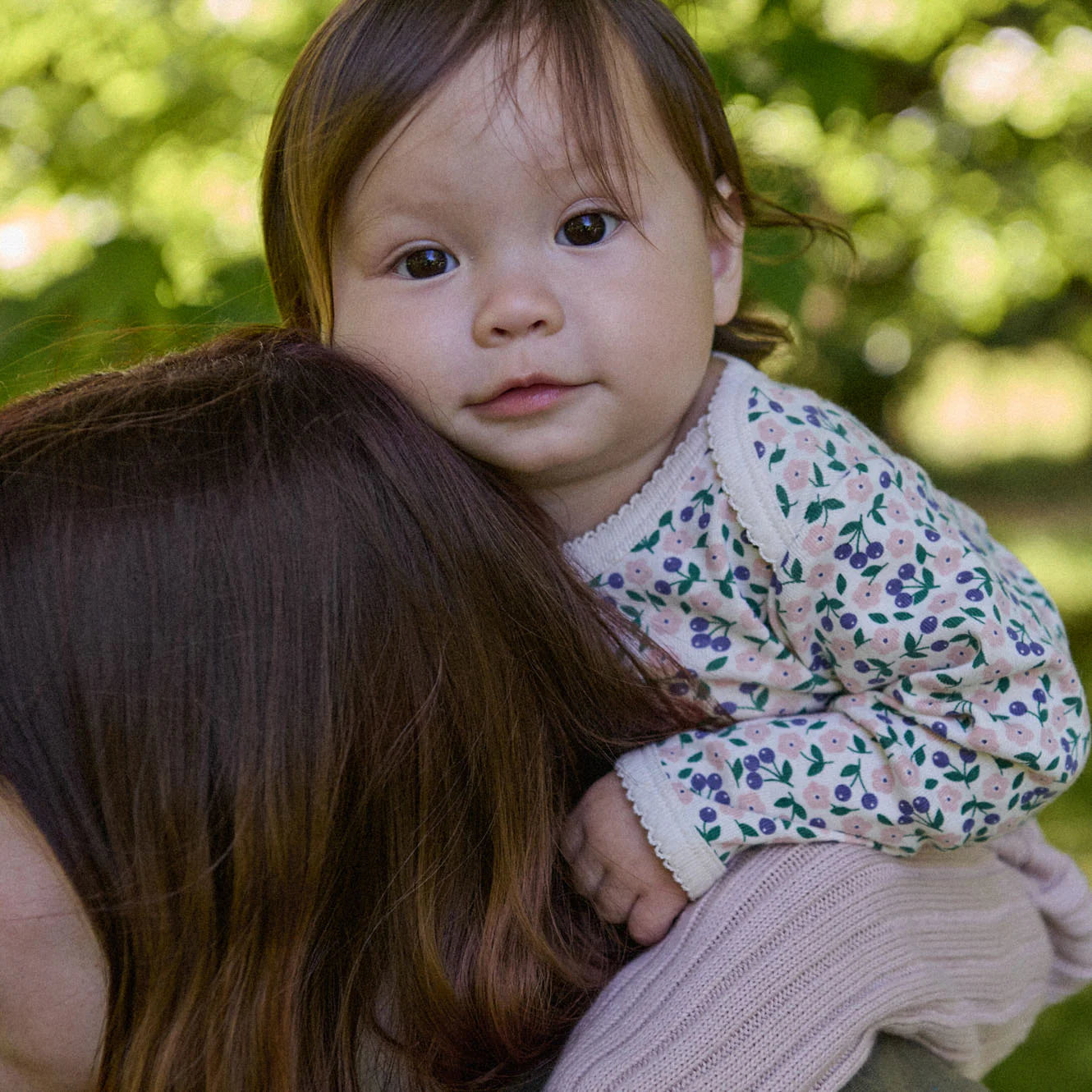 LONG SLEEVE BODYSUIT - Briarwood Print | Nature Baby