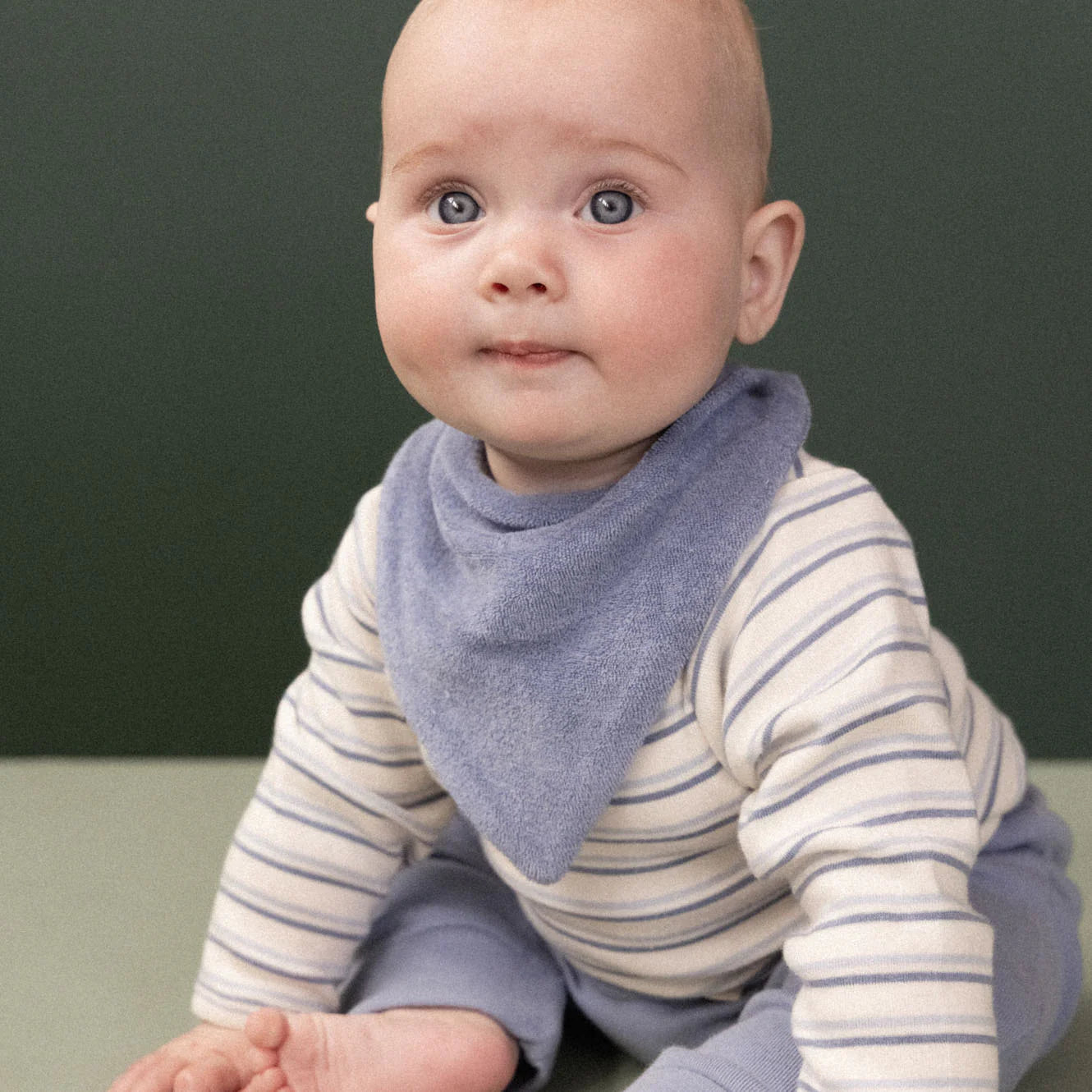 LONG SLEEVE BODYSUIT - Horizon Stripe | Nature Baby