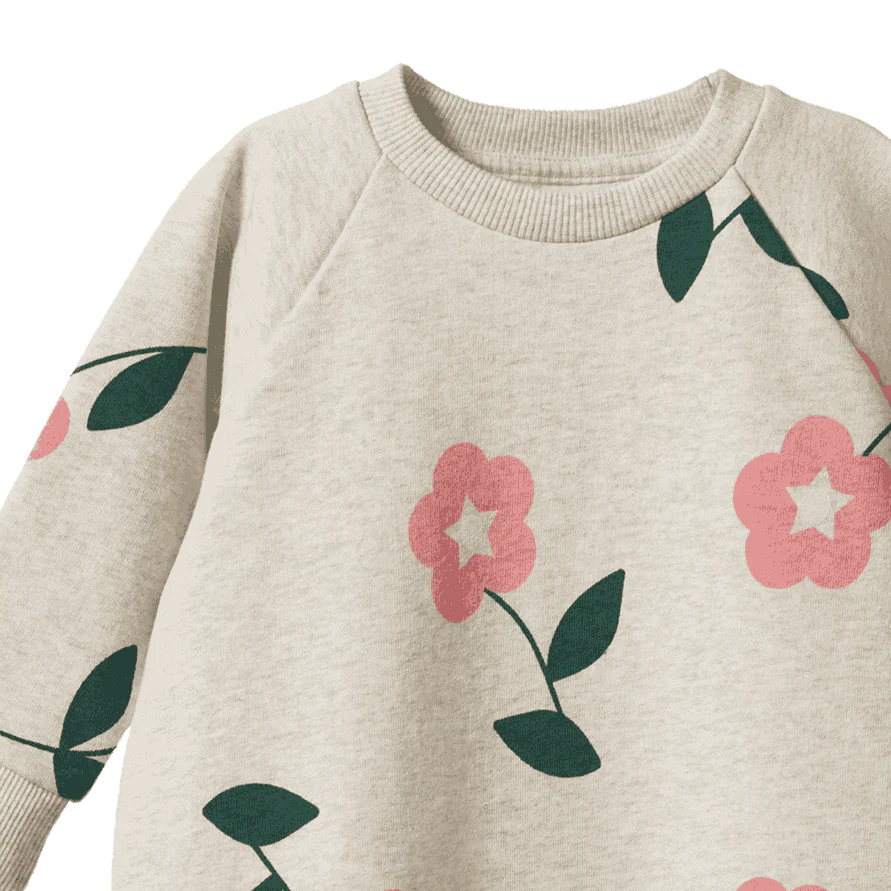 LONG SLEEVE JUNO ROMPER - Primrose Print | Nature Baby