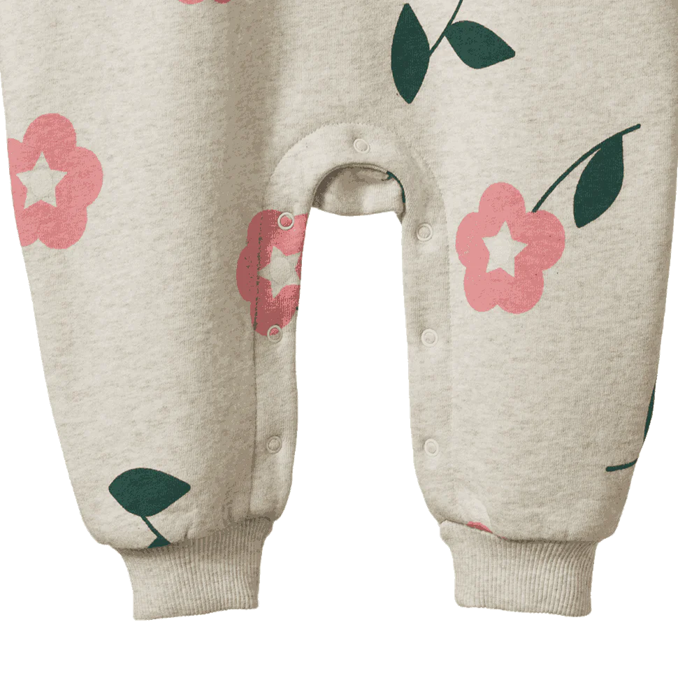 LONG SLEEVE JUNO ROMPER - Primrose Print | Nature Baby