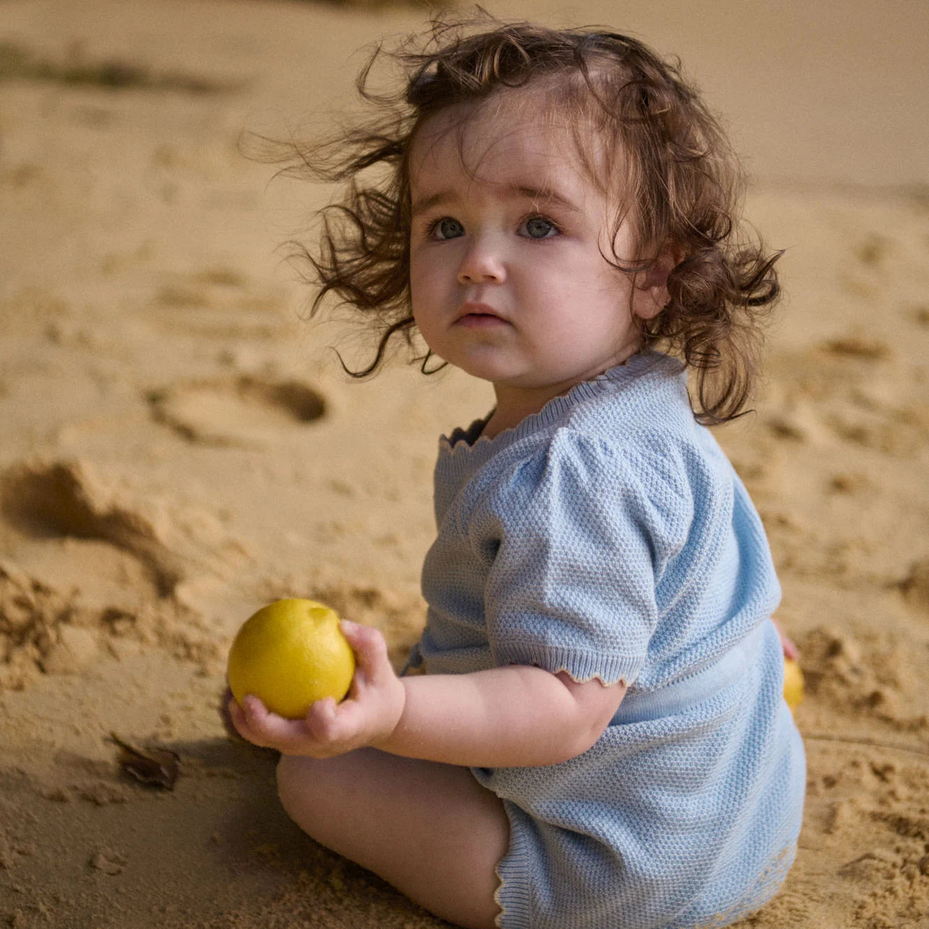 LOTTIE SUIT - Celestial Blue | Nature Baby