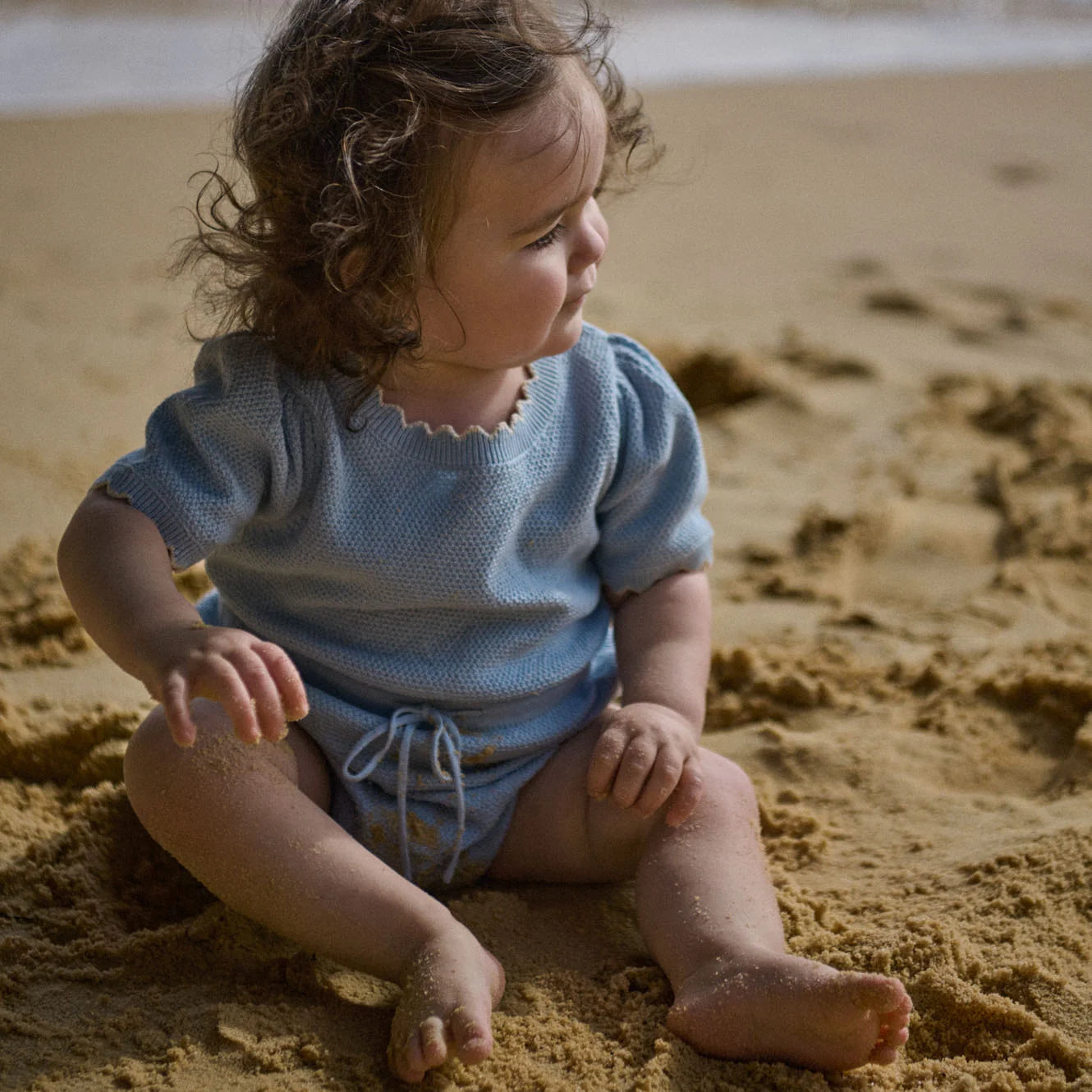 LOTTIE SUIT - Celestial Blue | Nature Baby