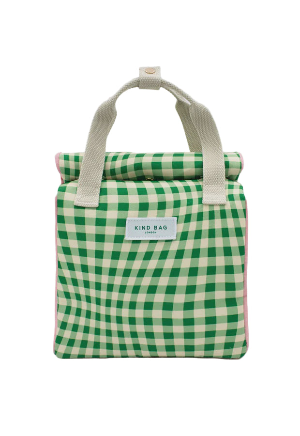 Lunch Bag - Distorted Gingham | Kind Bag