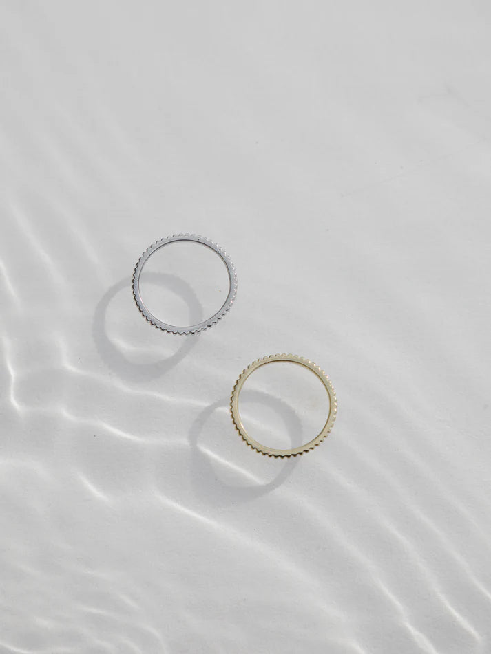 Lines Ring - Silver | Sophie Store