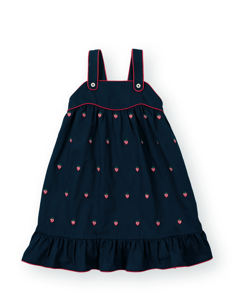 Mini Strawberry Embroidered Dress | Goldie + Ace