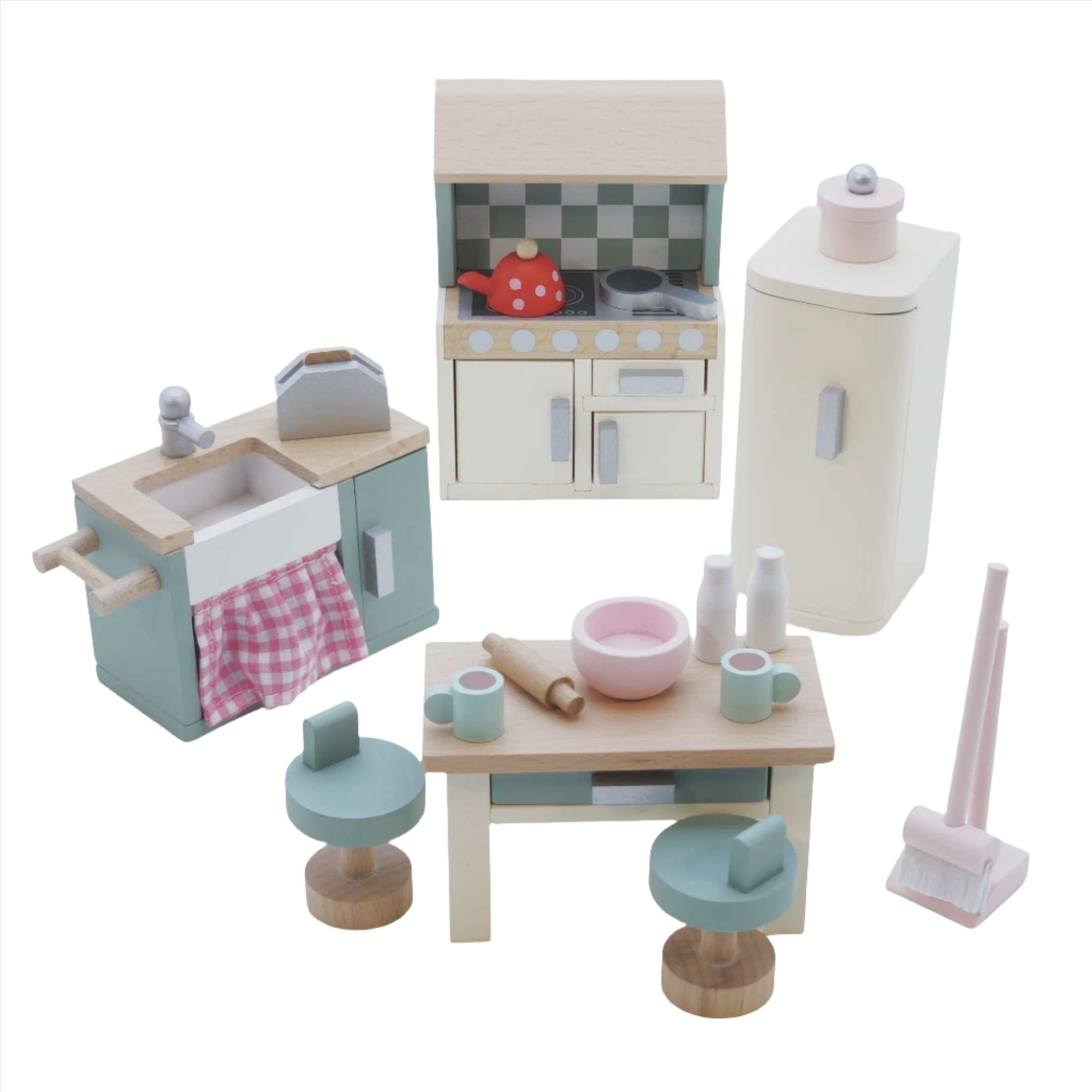 Wooden DIASY LANE Dolls house Kitchen Furniture | Le Toy Van