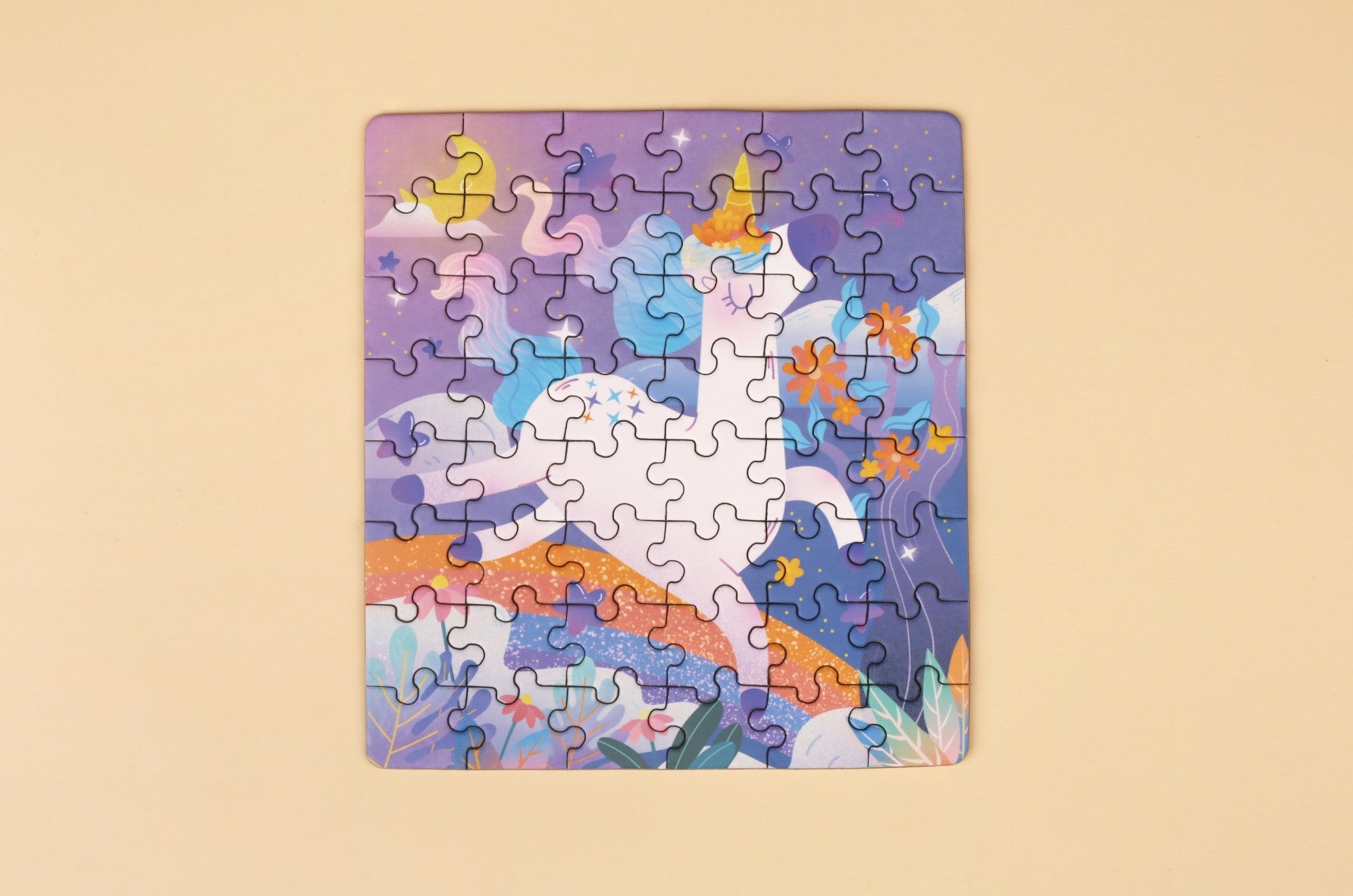 2 in 1 Unicorn and Mermaid Magnetic Puzzle | MierEdu