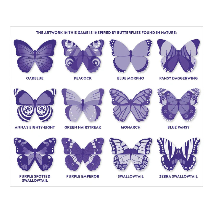 Butterflies Shaped Memory Match | Mudpuppy