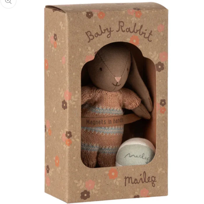 Bunny Set Micro - Brown Dusty Rose | Maileg