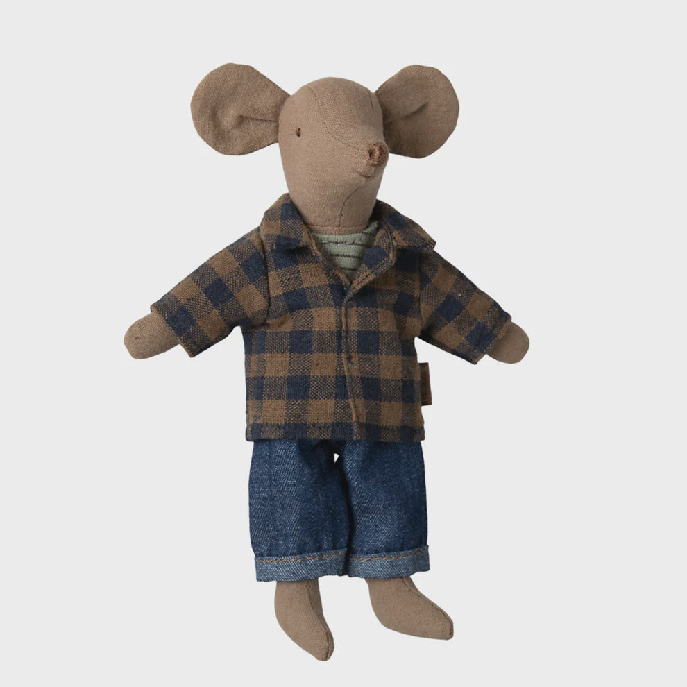 Dad Mouse Light Brown | Maileg