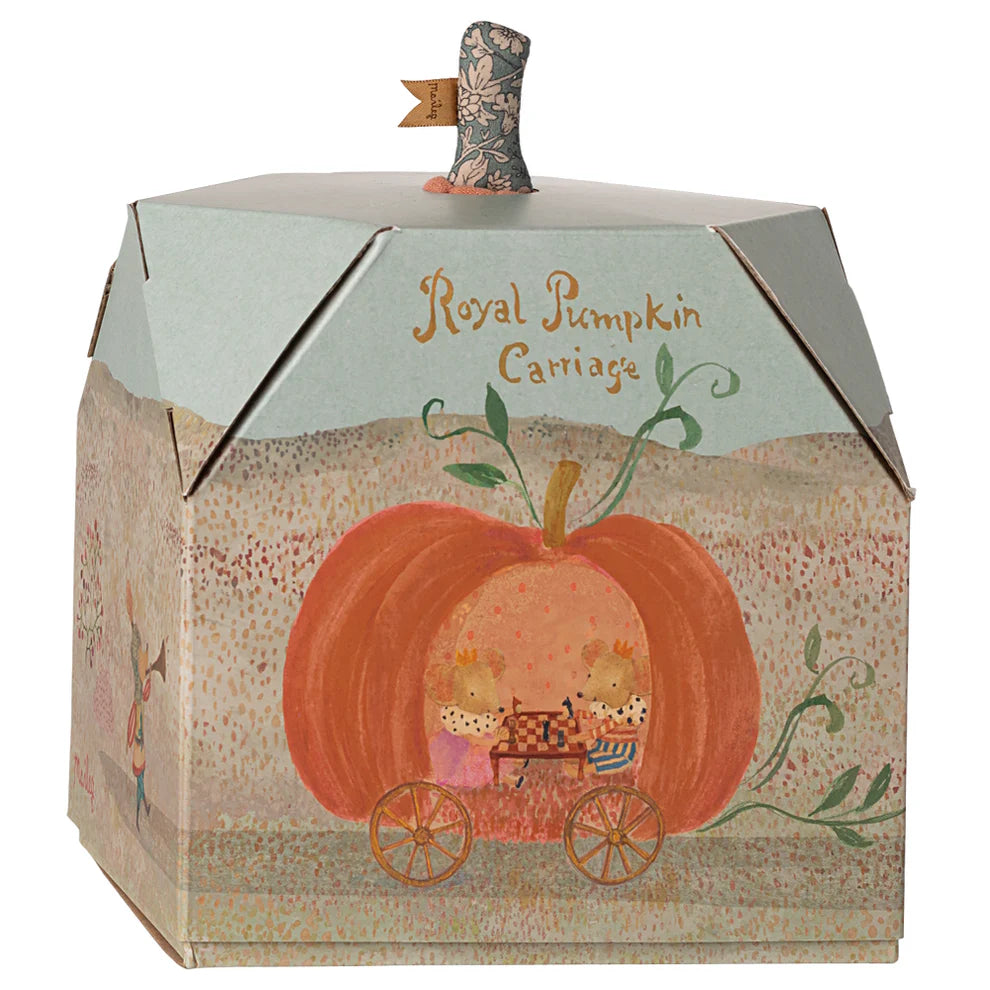 Pumpkin Carriage Mouse | Maileg