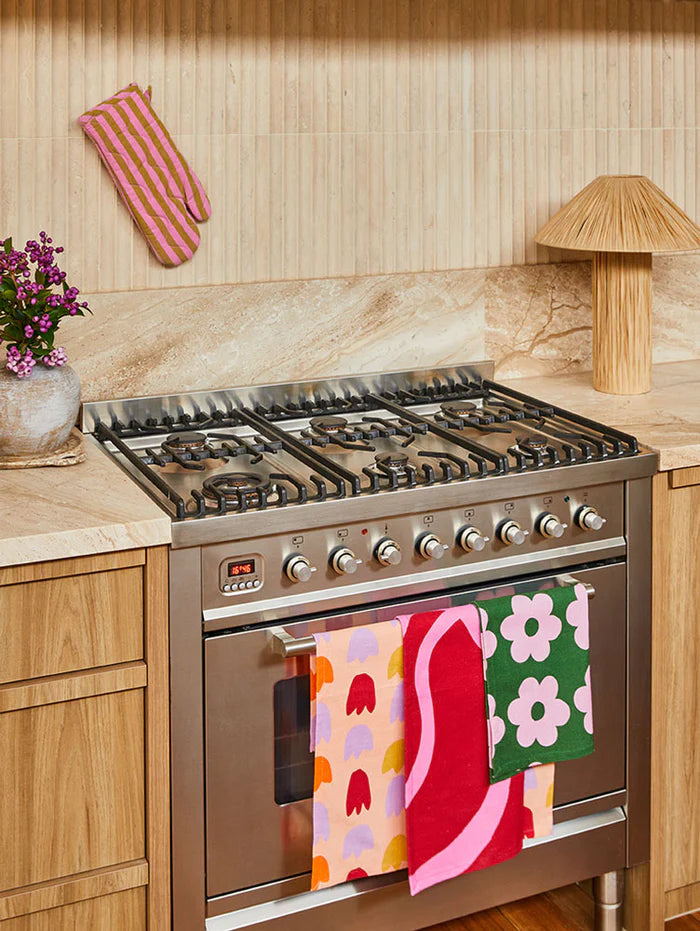 Tulip Fields Tea Towel | Mosey Me