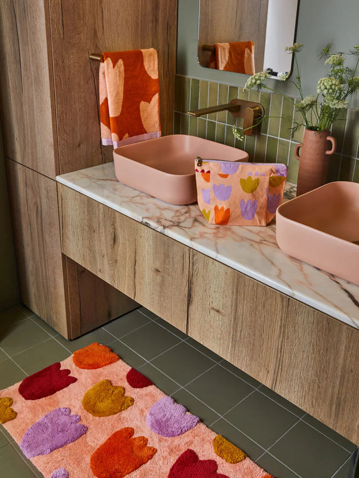 Tulip Fields Cosmetic Case | Mosey Me