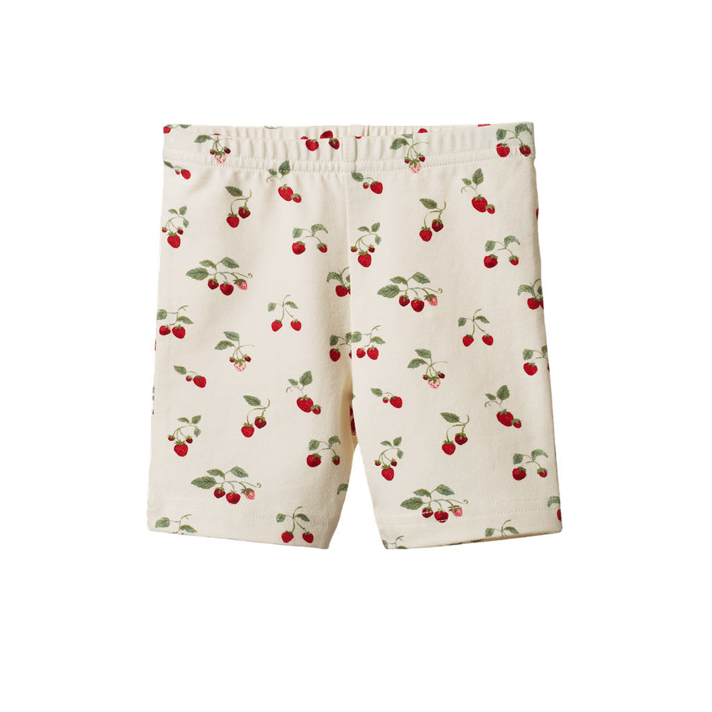 SELBY SHORTS. Strawberry Blush Print | Nature Baby
