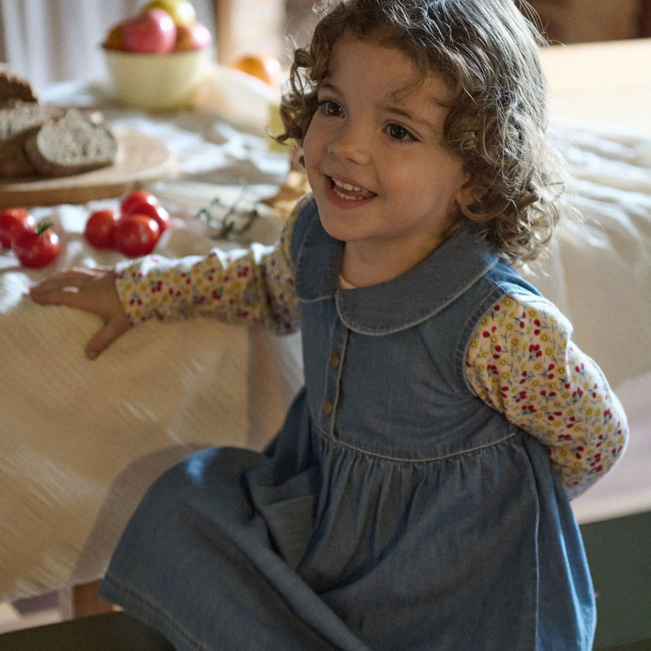 BIRDY DRESS - Sky | Nature Baby