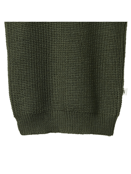 Merino Wool Knit Vest Thyme Chunky Knit |Nature Baby