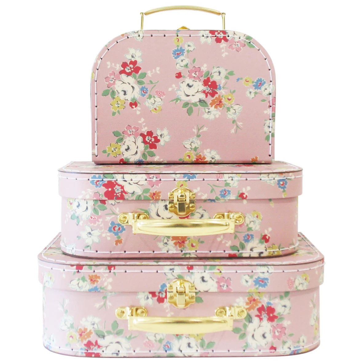 Kids Carry Case Set Vintage Rose | Alimrose