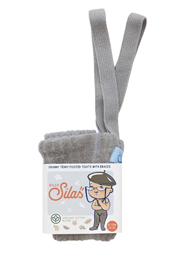 Granny Teddy Oyster Grey Footed | Silly Silas