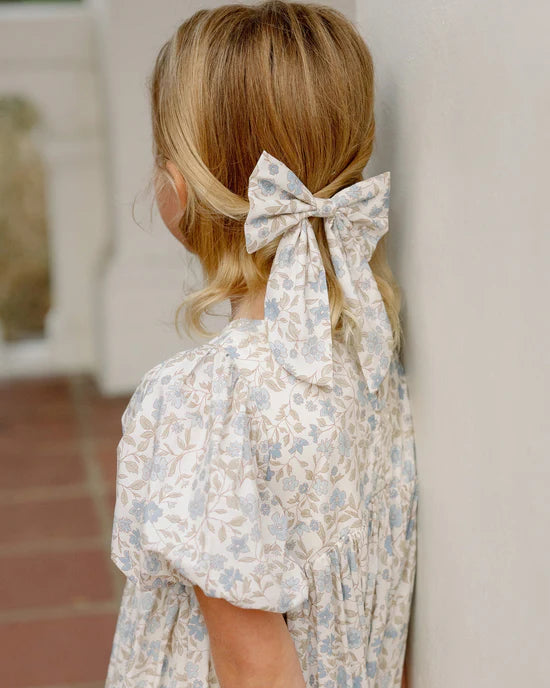 Everly Bow |Blue Garden | Noralee