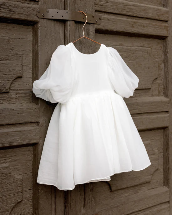 Sofia Dress | Ivory| Noralee