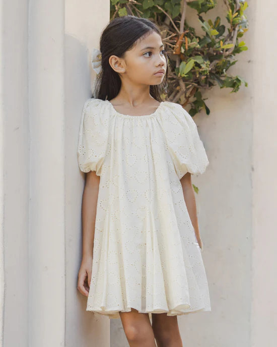 Maia Dress - Heart Eyelet | Noralee