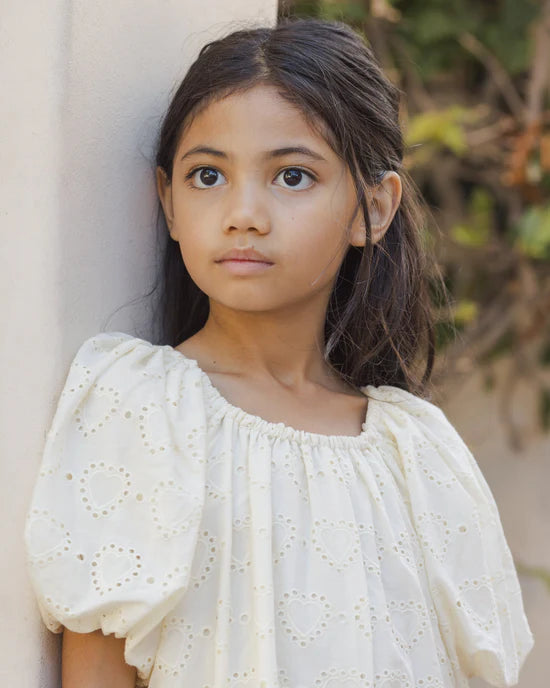 Maia Dress - Heart Eyelet | Noralee