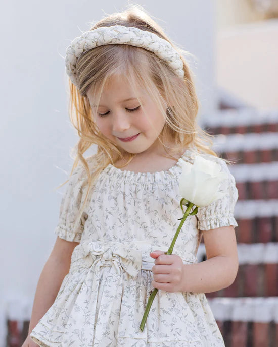 Annette Dress | Vines - IVORY | Noralee