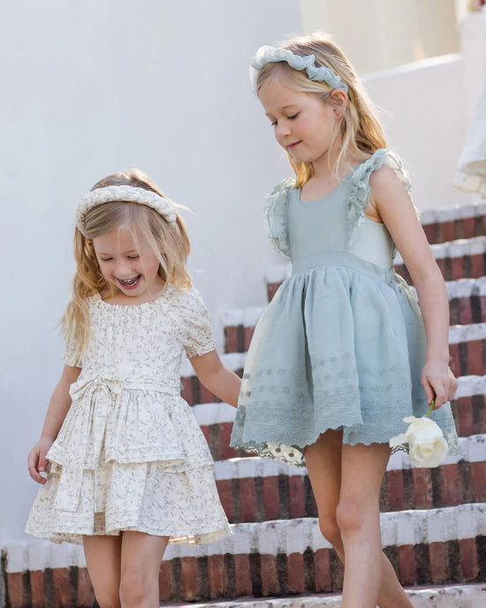 Annette Dress | Vines - IVORY | Noralee
