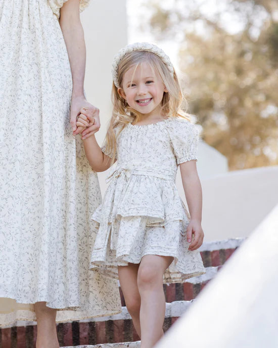 Annette Dress | Vines - IVORY | Noralee