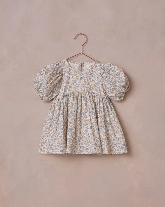 Luna Dress | Blue Garden | Noralee