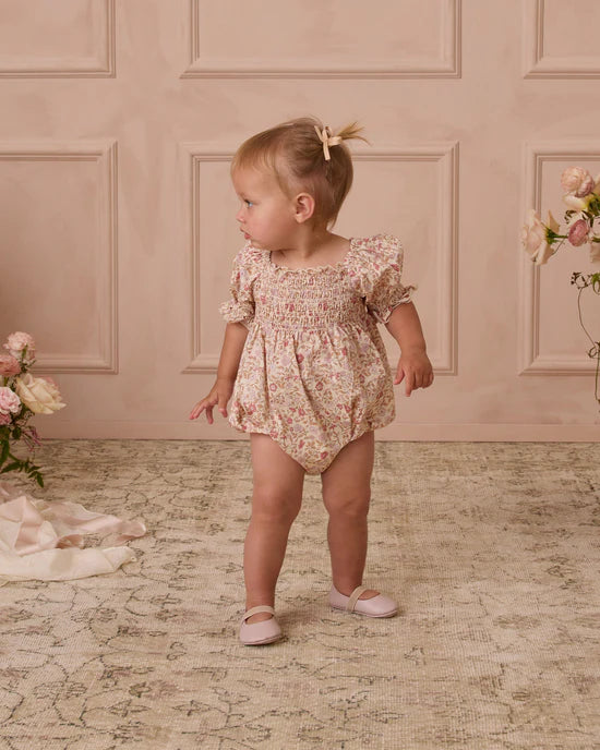 Hazel Romper | Blush Garden  | Noralee