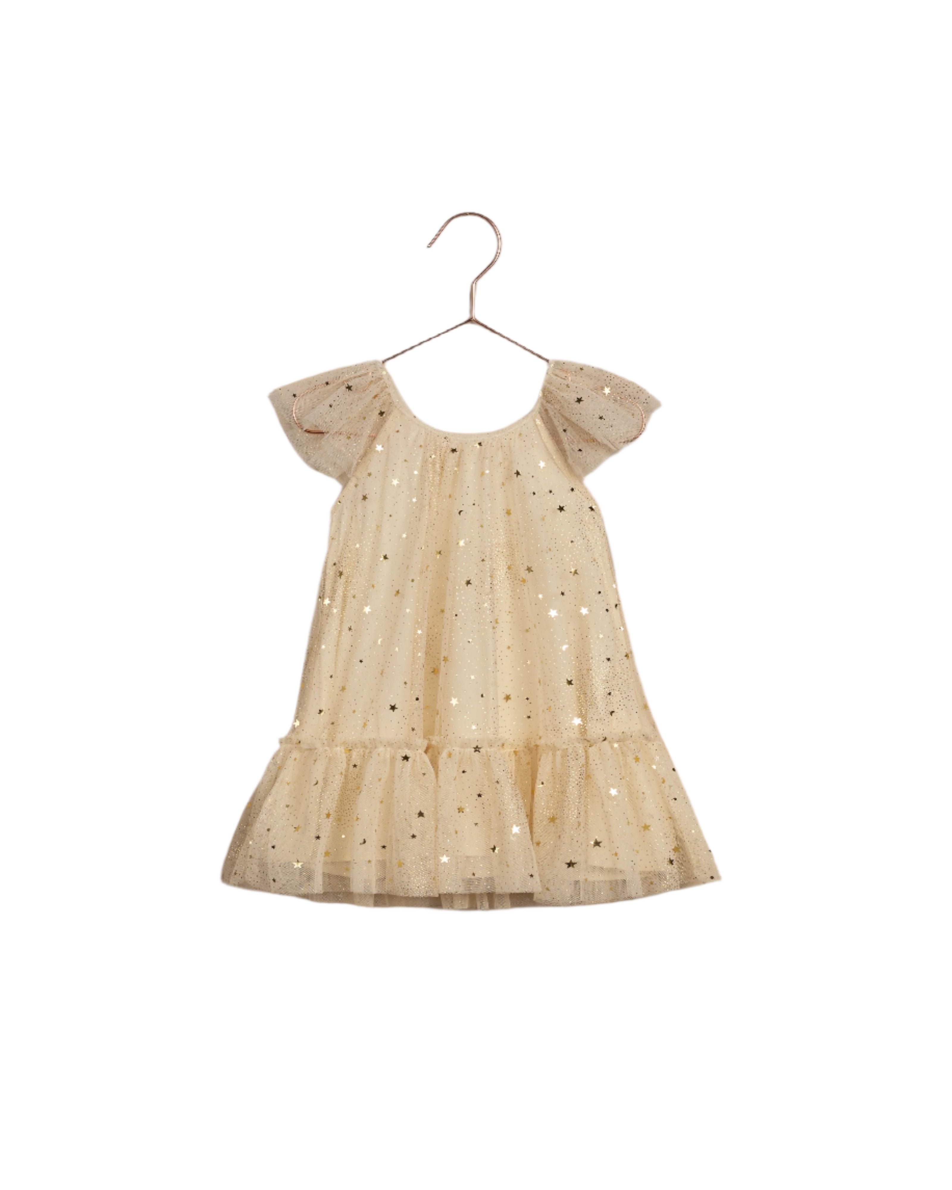 Edie Dress - Champagne Stars | Noralee