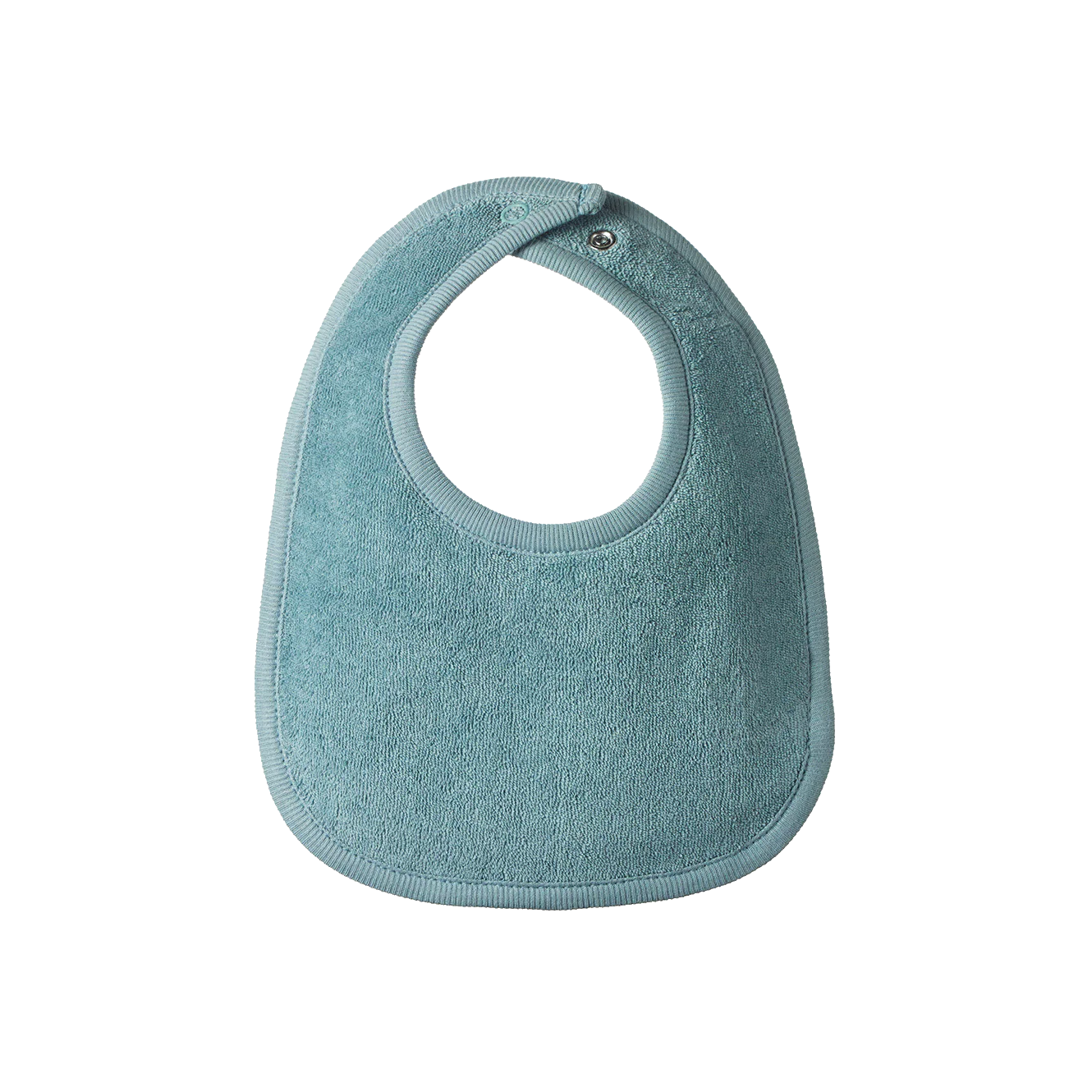 Dribble Bibs 3Pc - Powder Blue/Natural - 0-6M | Nature Baby