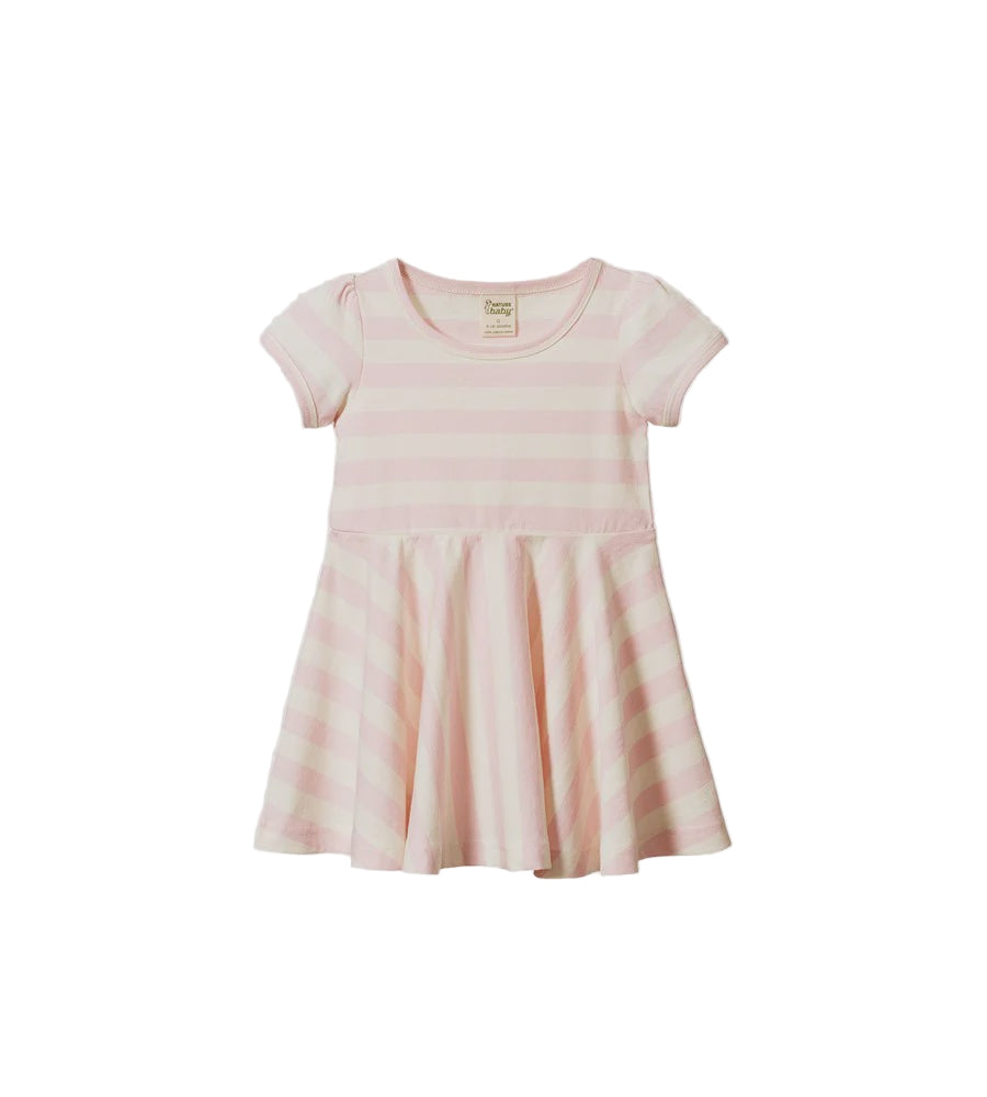 SEASIDE DRESS | Cotton Candy Stripe | Nature Baby