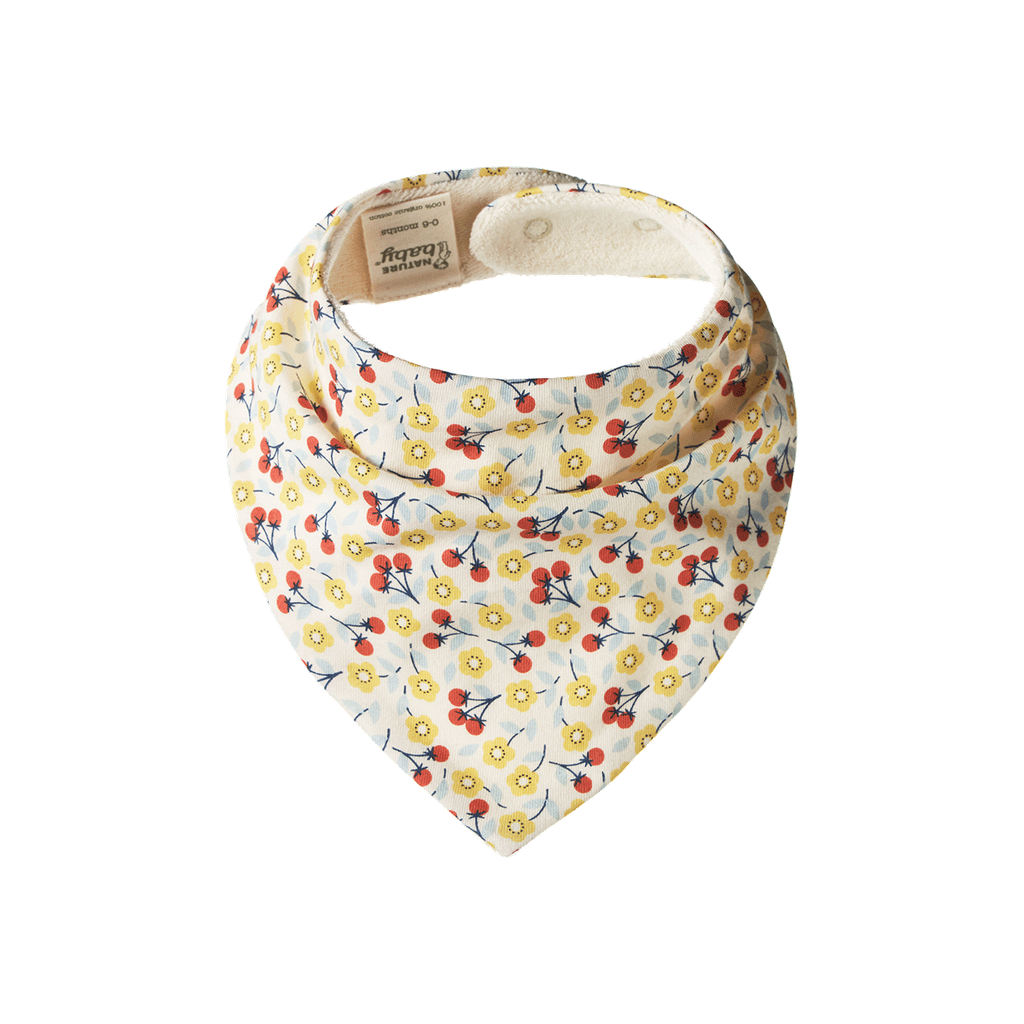 TRIANGLE BIB - Kitchen Garden Print | Nature Baby