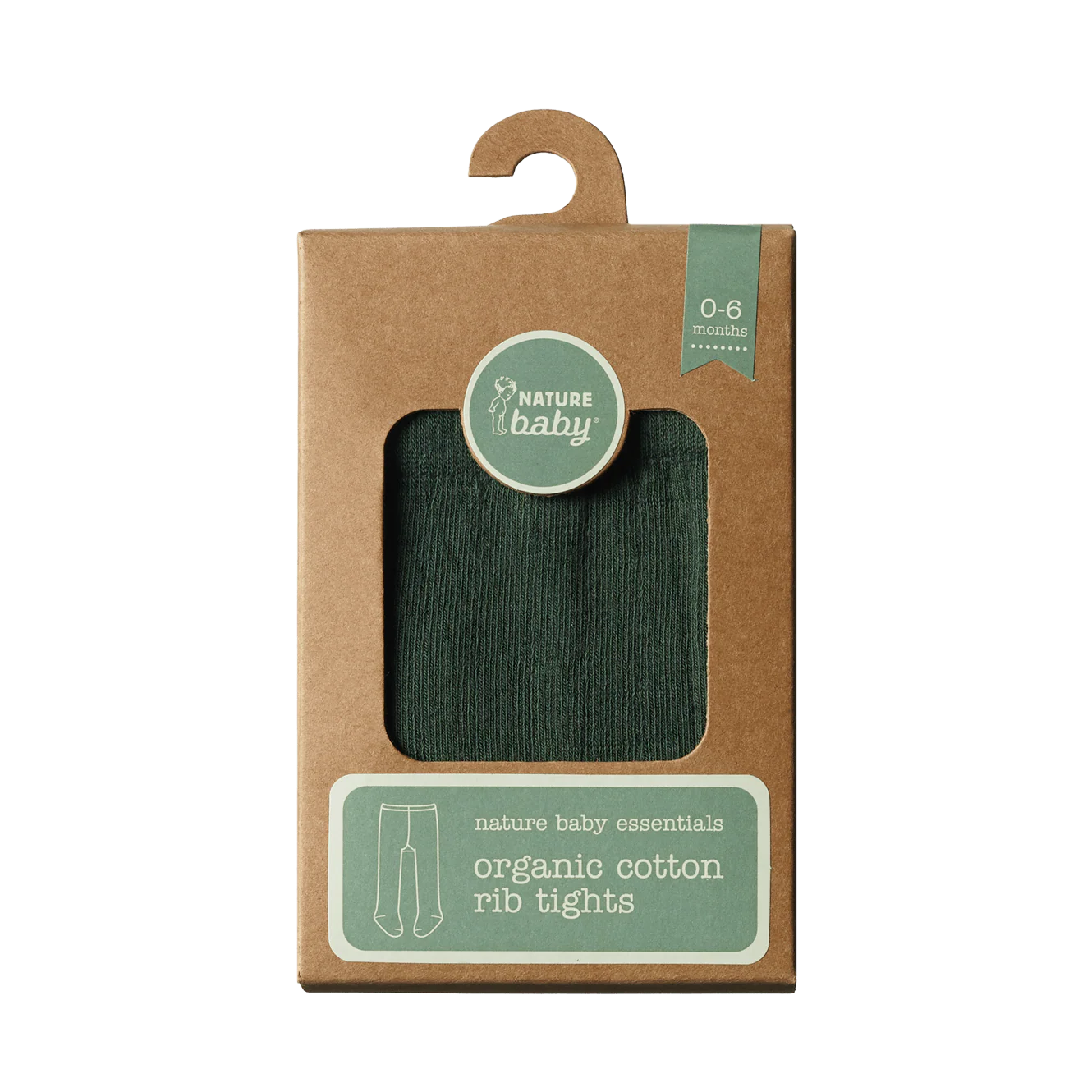 ORGANIC COTTON TIGHTS - Thyme | Nature Baby