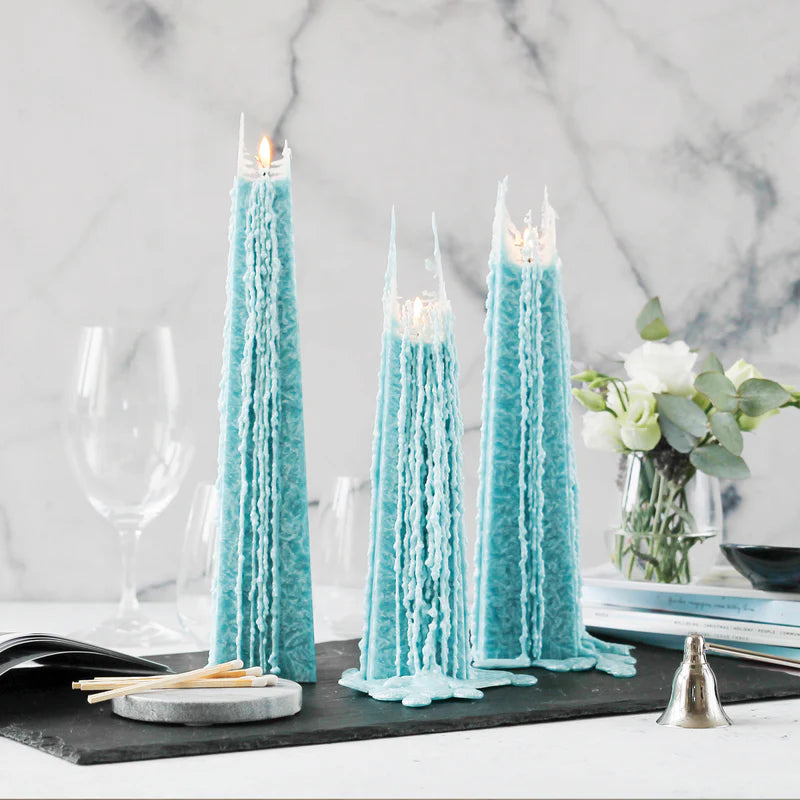 Ocean Sage Icicle Candles | Living Light