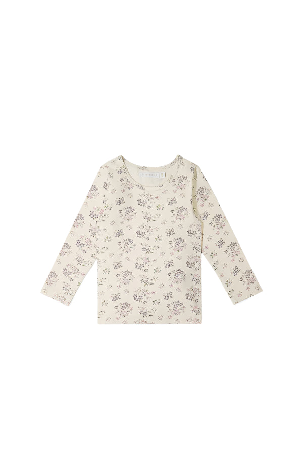 Organic Cotton Long Sleeve Top - Selena Tofu | Jamie Kay