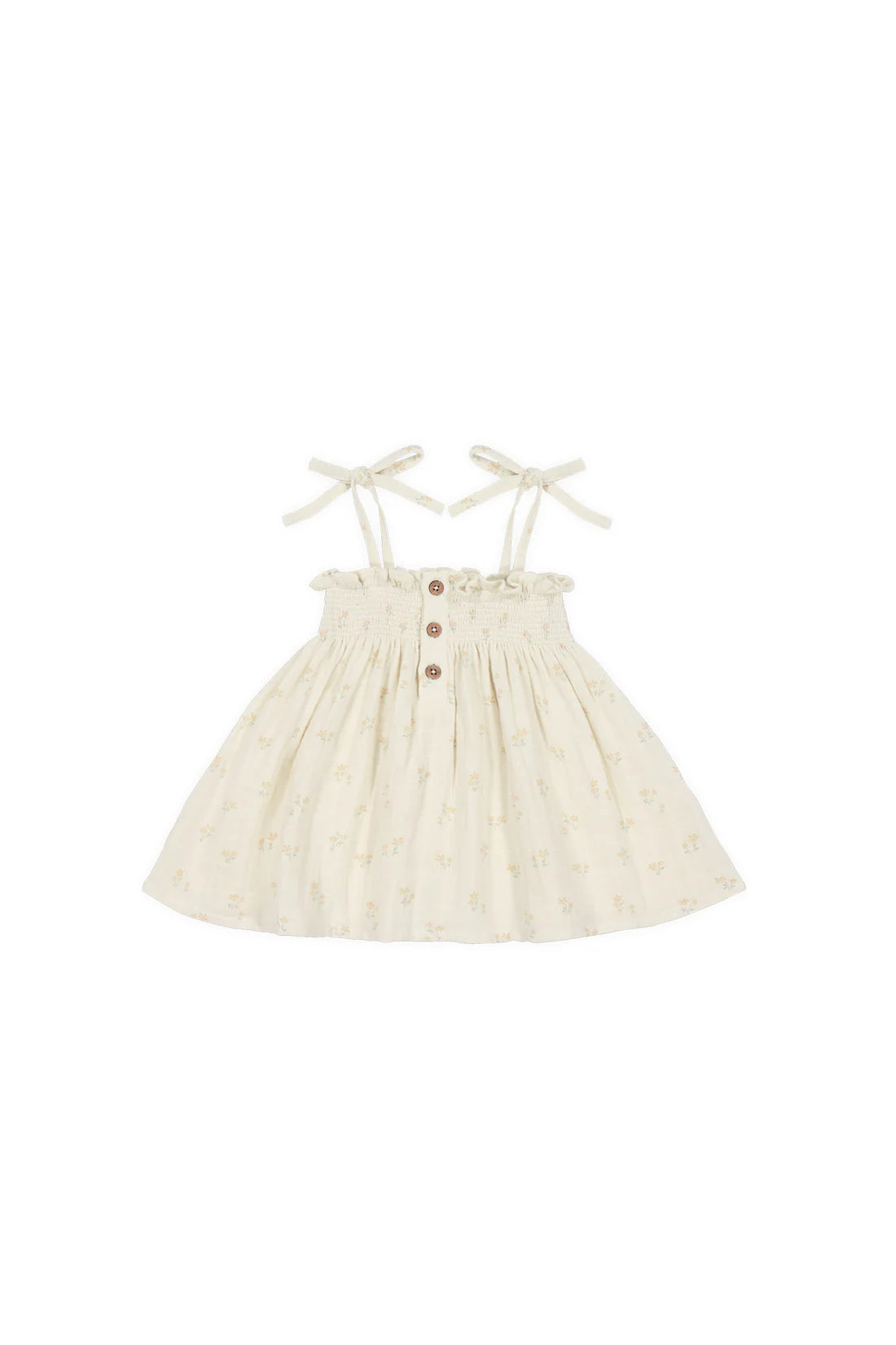 Organic Cotton Muslin Ellie Top - Pauline Chamomile | Jamie Kay
