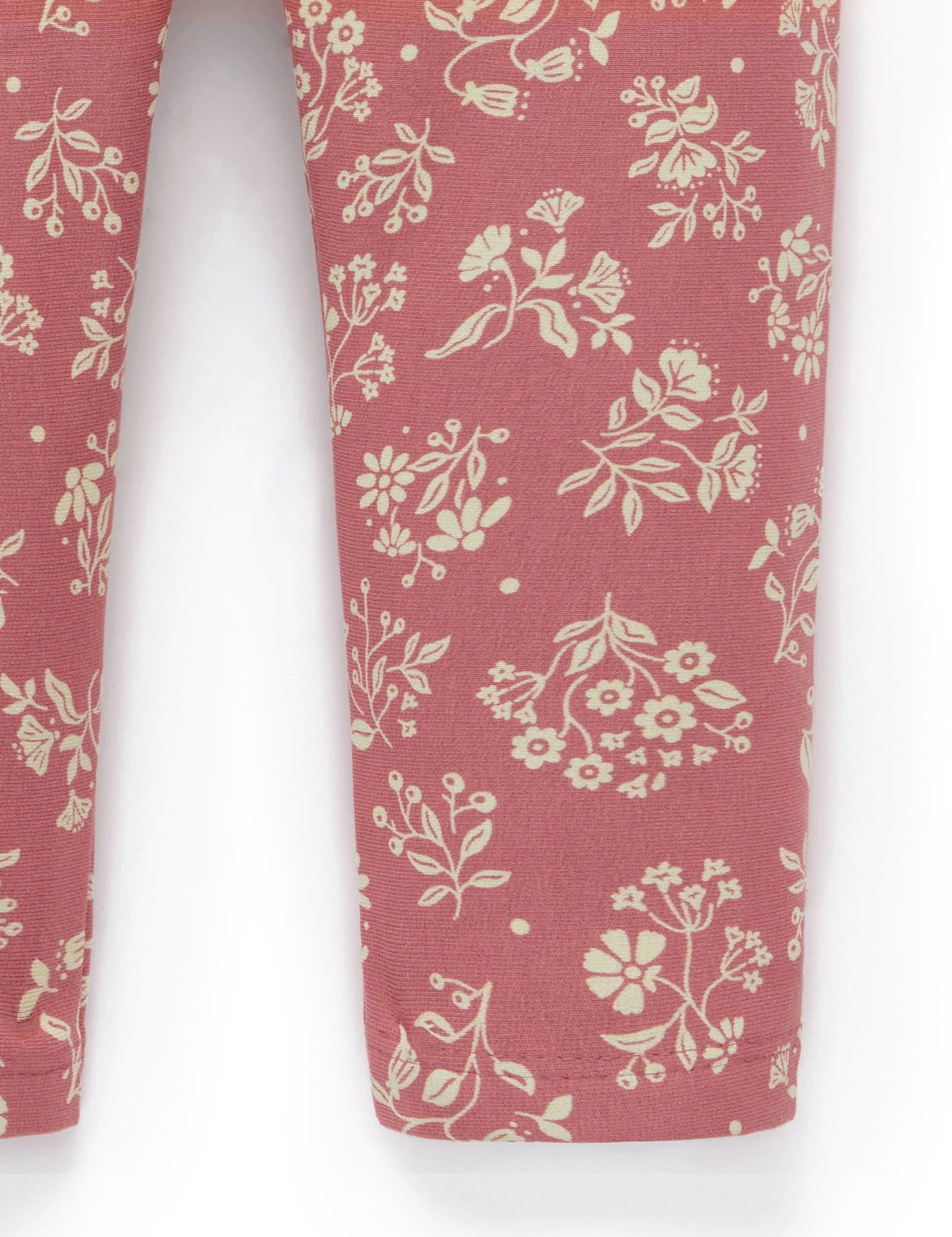 Thick Leggings with Pockets - Silhouette Floral | Purebaby