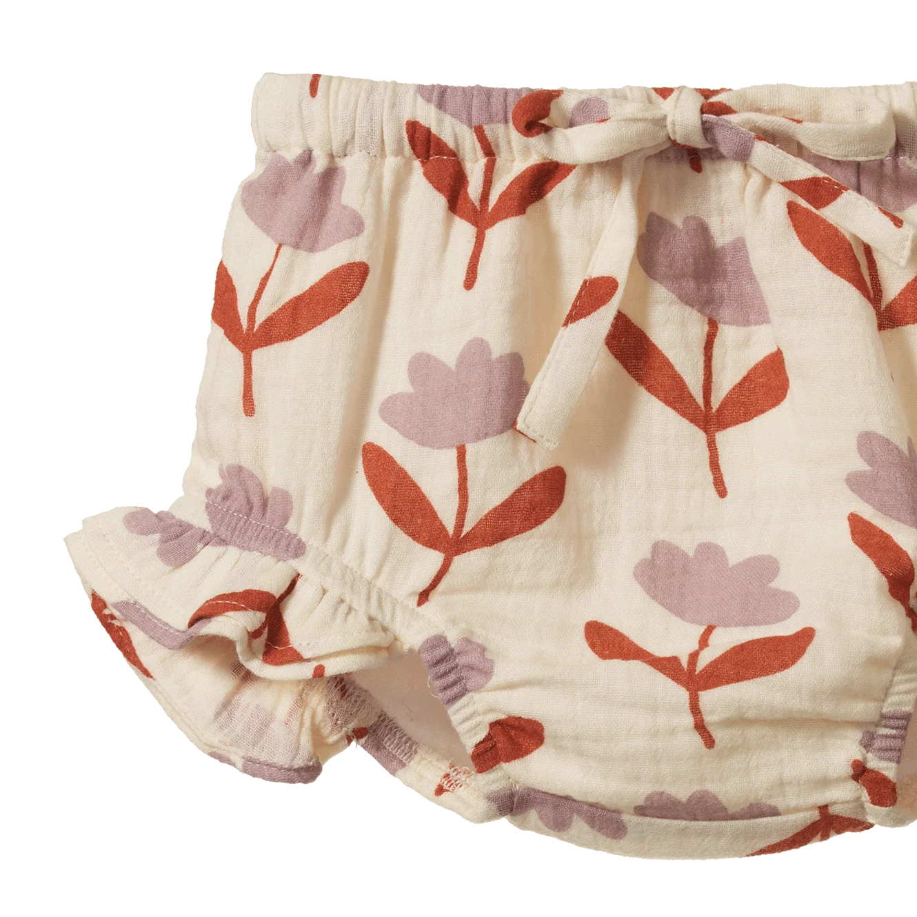 PETAL BLOOMERS MUSLIN - Fleurette Print | Nature Baby