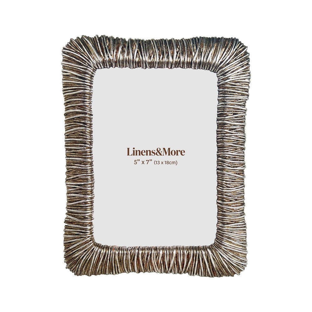 Silver Wire Photo Frame 5x7 | Linens & More