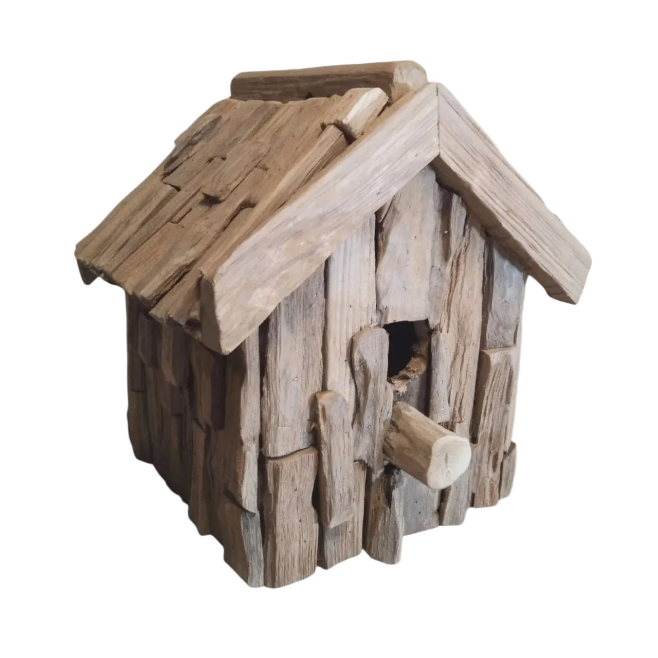 Teak Bird Box/House | Blue Goose Imports