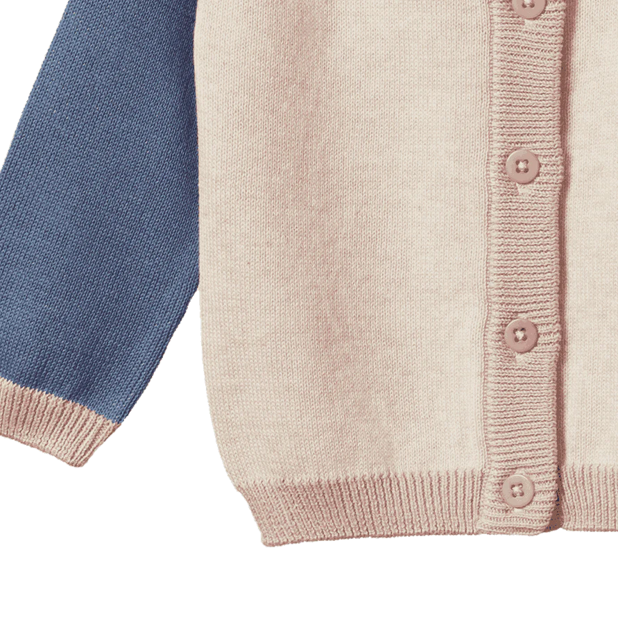 PIPER CARDIGAN - Dusky Trio | Nature Baby