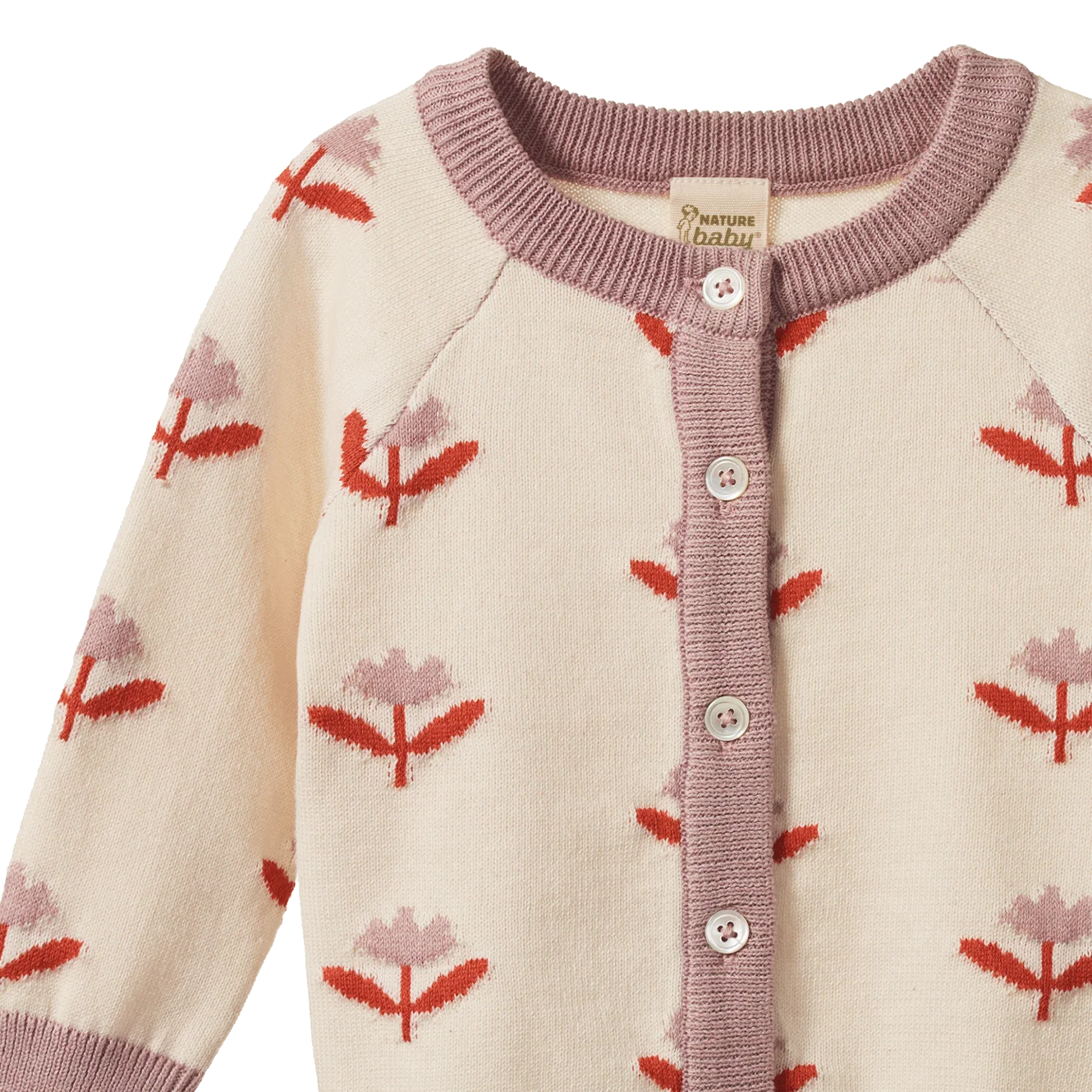 PIPER CARDIGAN - Fleurette | Nature Baby