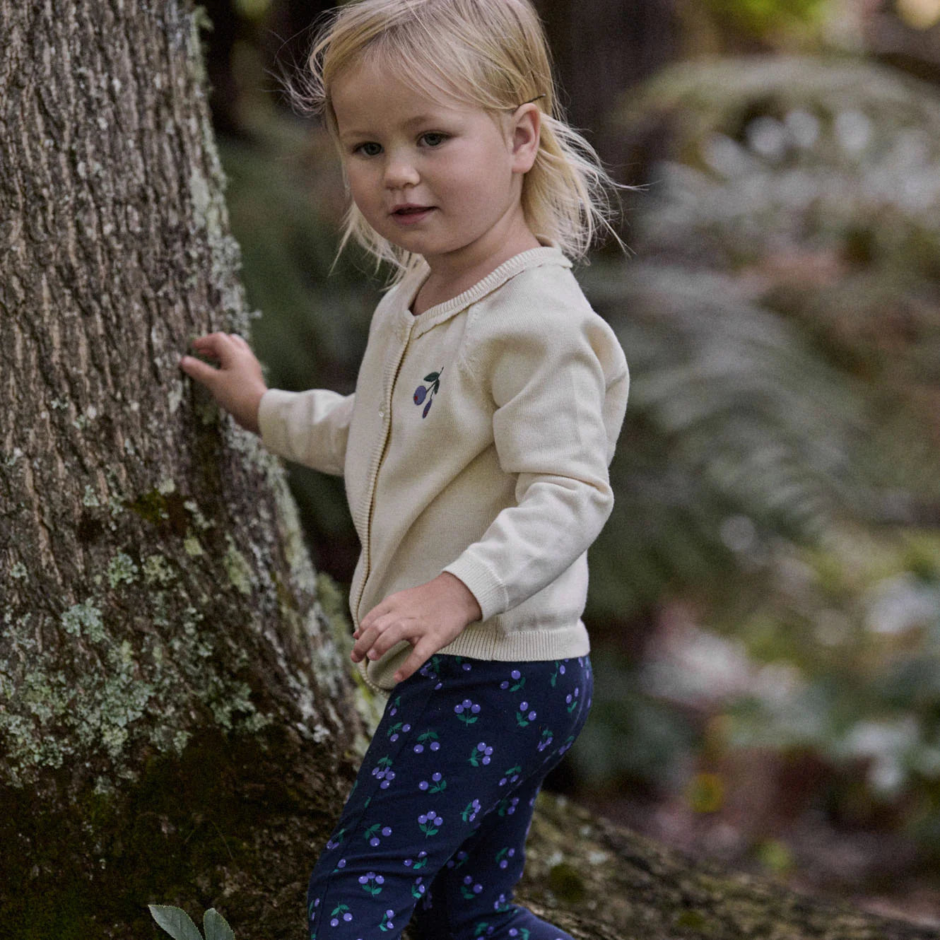 PIPER CARDIGAN - Winter Berry | Nature Baby