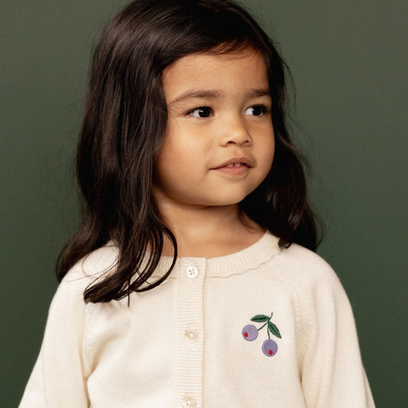 PIPER CARDIGAN - Winter Berry | Nature Baby